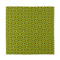 Kente African Pattern Print Silk Bandana