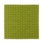 Kente African Pattern Print Silk Bandana