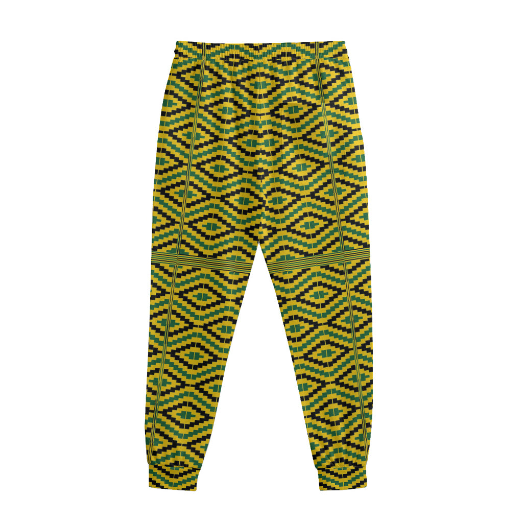 Kente African Pattern Print Sweatpants