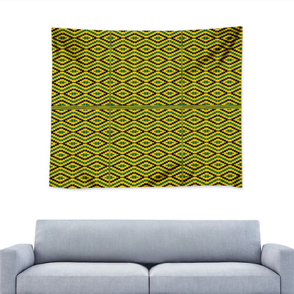 Kente African Pattern Print Tapestry