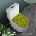 Kente African Pattern Print Toilet Lid Cover