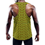 Kente African Pattern Print Training Tank Top