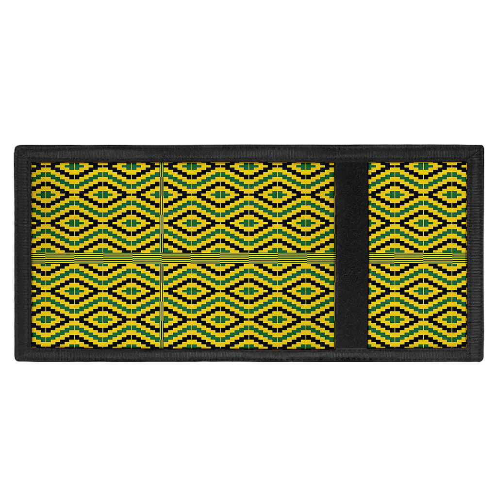 Kente African Pattern Print Trifold Wallet