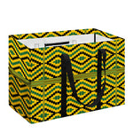 Kente African Pattern Print Utility Tote Bag