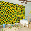 Kente African Pattern Print Wall Sticker