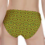 Kente African Pattern Print Women's Panties