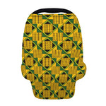 Kente Ethnic Pattern Print Baby Seat Cover