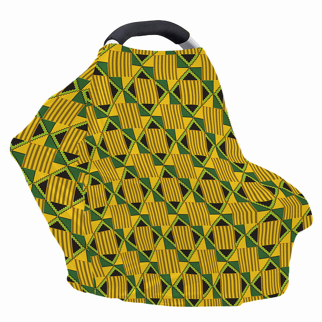 Kente Ethnic Pattern Print Baby Seat Cover