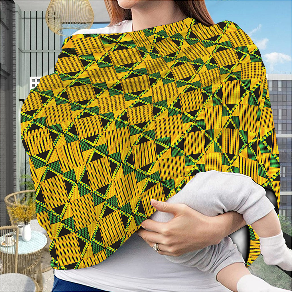 Kente Ethnic Pattern Print Baby Seat Cover