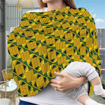 Kente Ethnic Pattern Print Baby Seat Cover