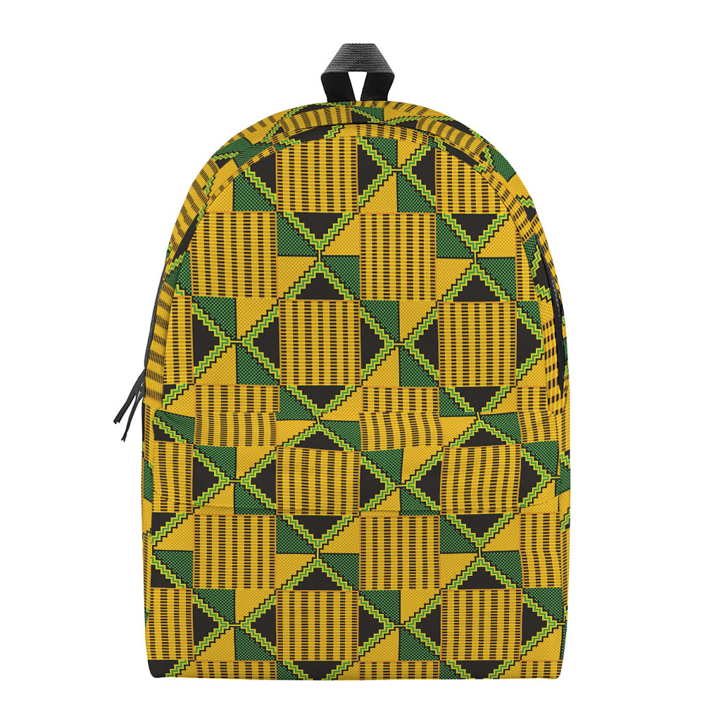 Kente Ethnic Pattern Print Backpack