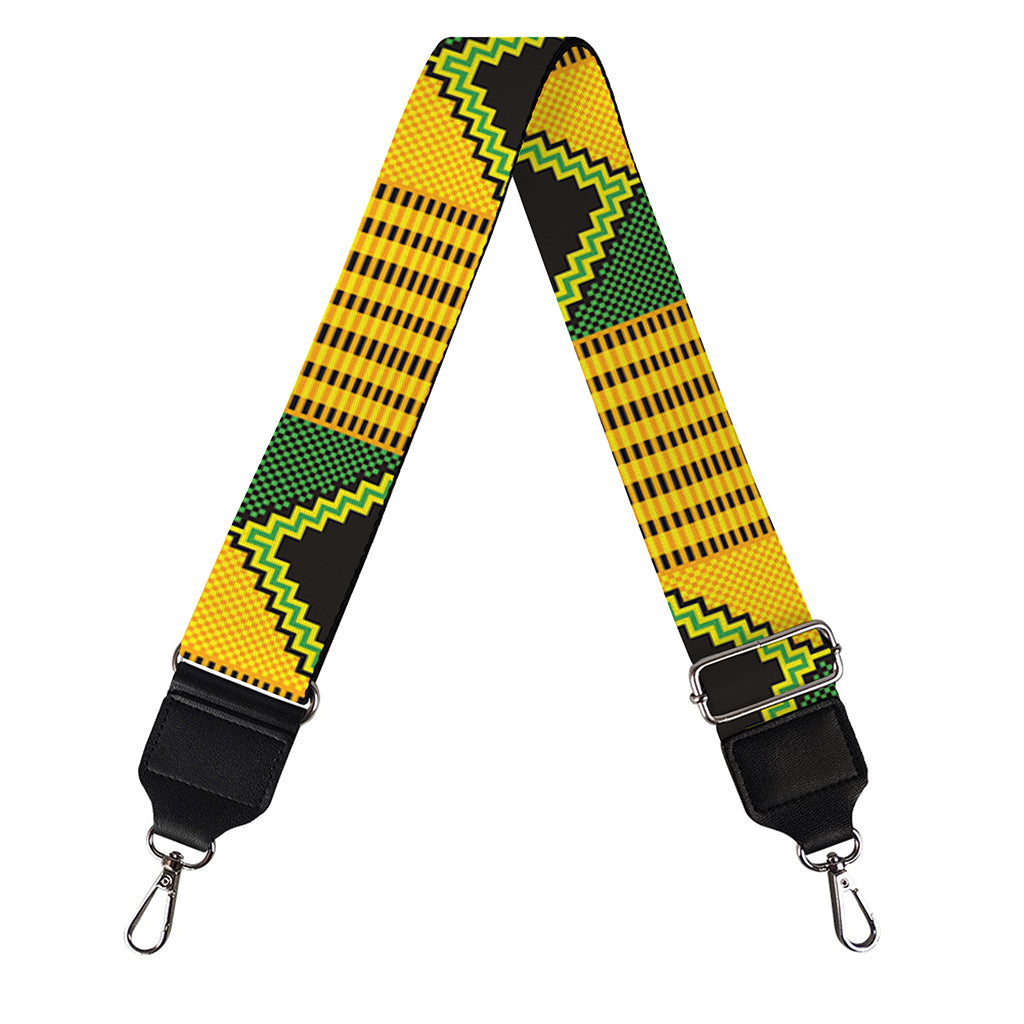 Kente Ethnic Pattern Print Bag Strap