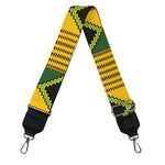 Kente Ethnic Pattern Print Bag Strap