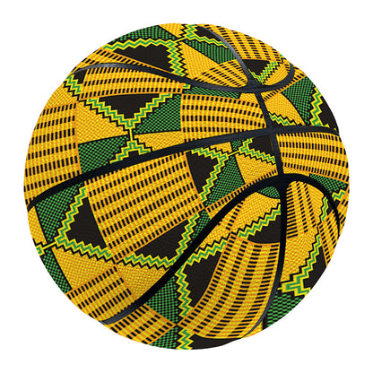 Kente Ethnic Pattern Print Basketball