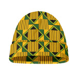 Kente Ethnic Pattern Print Beanie