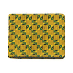 Kente Ethnic Pattern Print Bifold Wallet