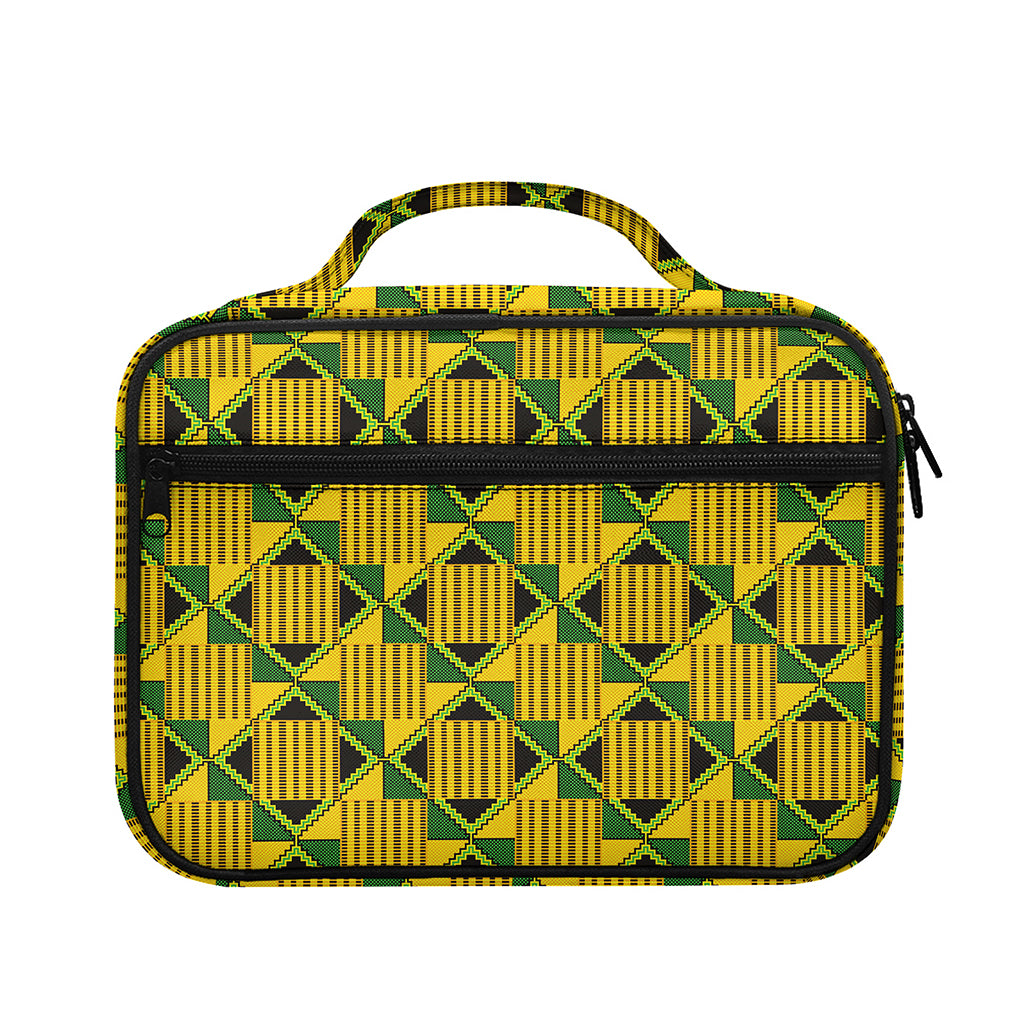 Kente Ethnic Pattern Print Briefcase Bible Bag