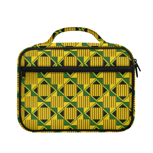 Kente Ethnic Pattern Print Briefcase Bible Bag