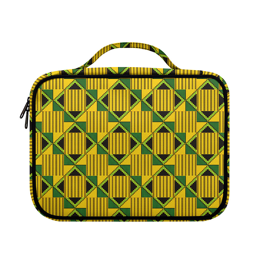 Kente Ethnic Pattern Print Briefcase Bible Bag