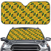 Kente Ethnic Pattern Print Car Windshield Sun Shade