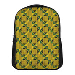 Kente Ethnic Pattern Print Casual Backpack