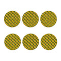 Kente Ethnic Pattern Print Coaster Set