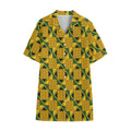 Kente Ethnic Pattern Print Cotton Hawaiian Shirt