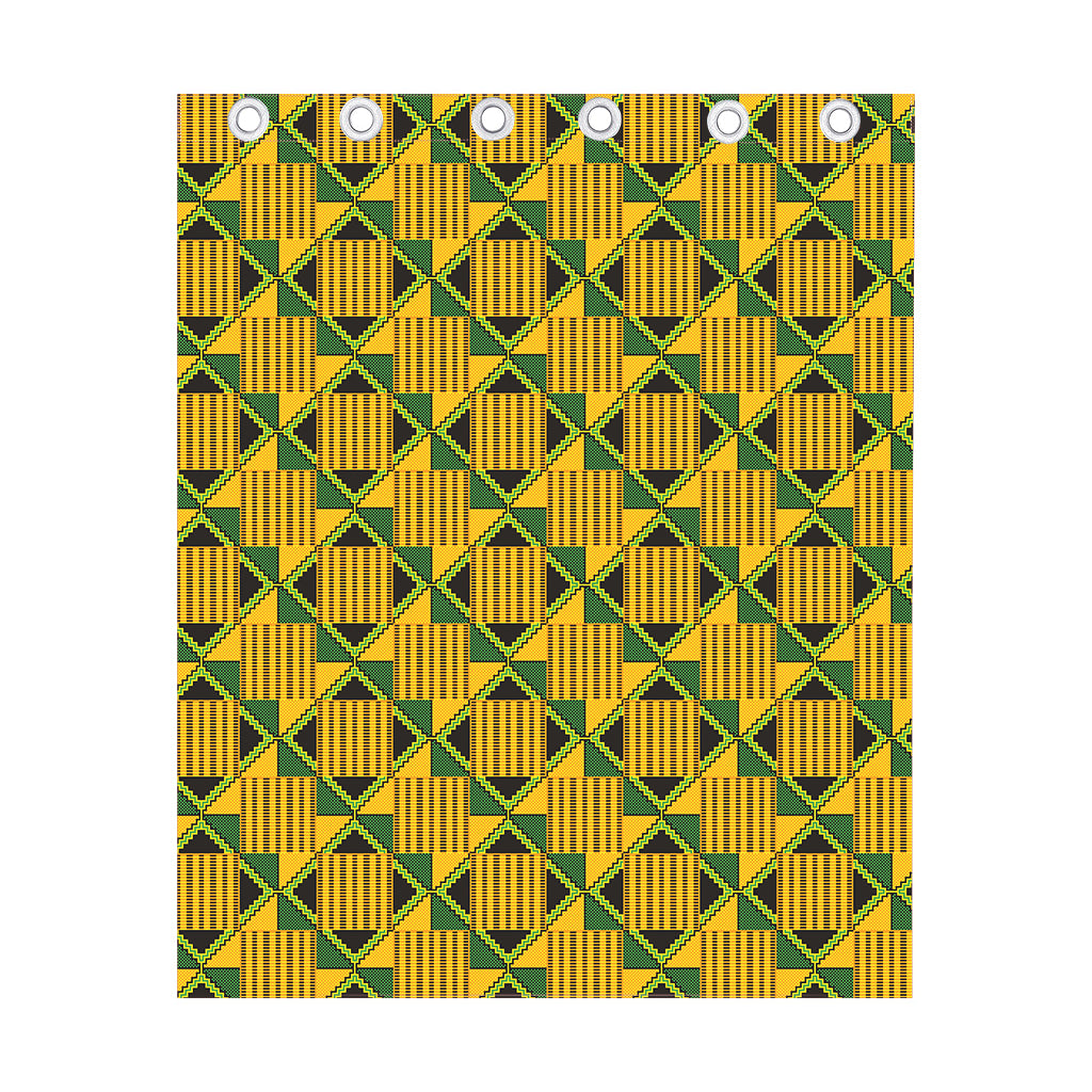 Kente Ethnic Pattern Print Curtain
