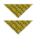 Kente Ethnic Pattern Print Dog Bandana