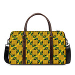 Kente Ethnic Pattern Print Duffle Bag