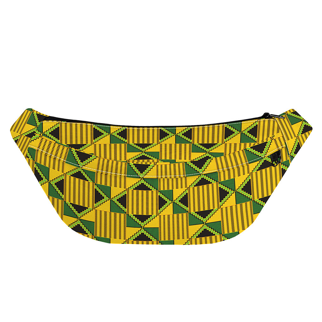 Kente Ethnic Pattern Print Fanny Pack