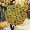 Kente Ethnic Pattern Print Foldable Umbrella