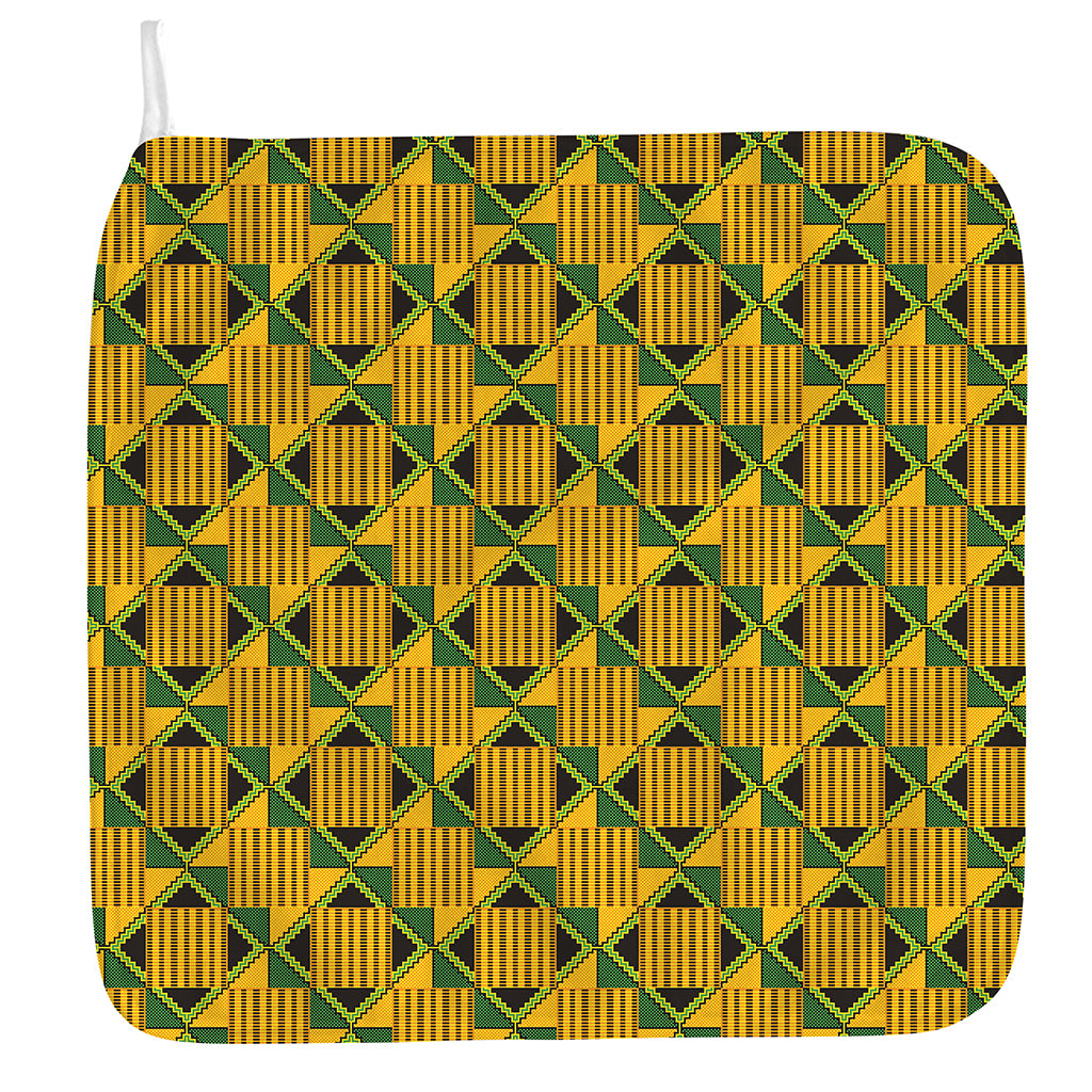 Kente Ethnic Pattern Print Hand Towel