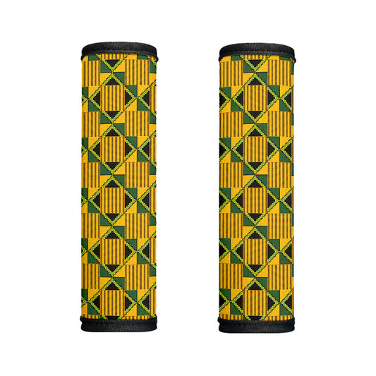 Kente Ethnic Pattern Print Handle Covers