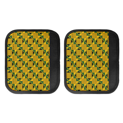 Kente Ethnic Pattern Print Handle Covers