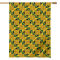 Kente Ethnic Pattern Print House Flag