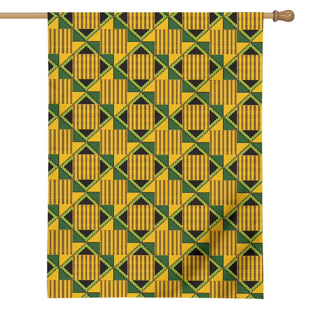 Kente Ethnic Pattern Print House Flag