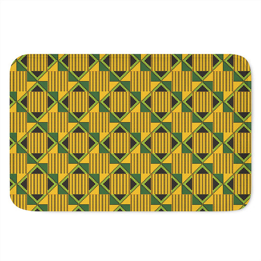 Kente Ethnic Pattern Print Indoor Door Mat