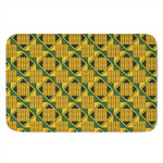 Kente Ethnic Pattern Print Indoor Door Mat