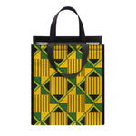 Kente Ethnic Pattern Print Insulated Lunch Tote