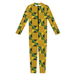 Kente Ethnic Pattern Print Jumpsuit