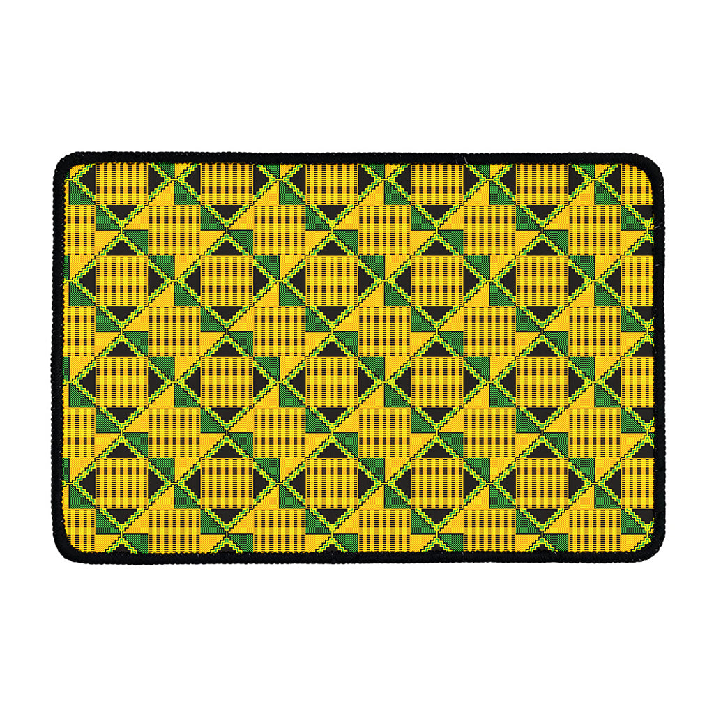 Kente Ethnic Pattern Print Kitchen Mat