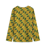 Kente Ethnic Pattern Print Long Sleeve Short Coat