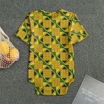 Kente Ethnic Pattern Print Men's Bodysuit