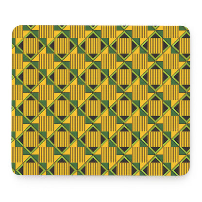Kente Ethnic Pattern Print Mouse Pad