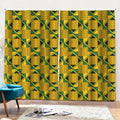 Kente Ethnic Pattern Print Pencil Pleat Curtains
