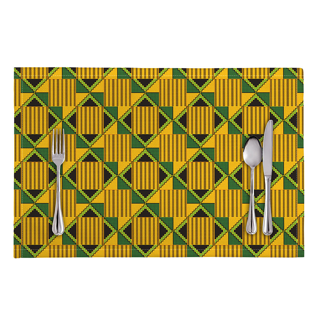 Kente Ethnic Pattern Print Placemat