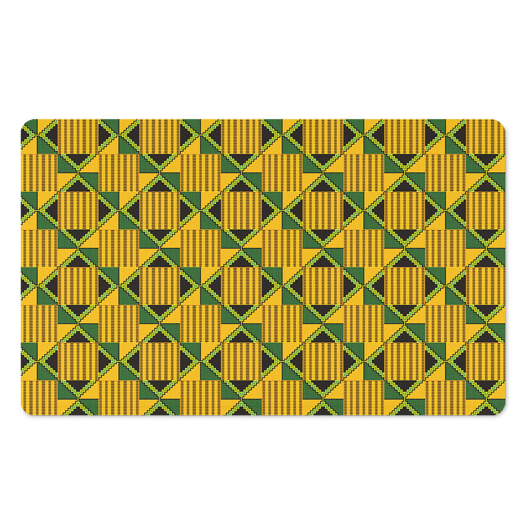 Kente Ethnic Pattern Print Polyester Doormat