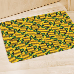 Kente Ethnic Pattern Print Polyester Doormat