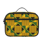 Kente Ethnic Pattern Print Portable Lunch Bag